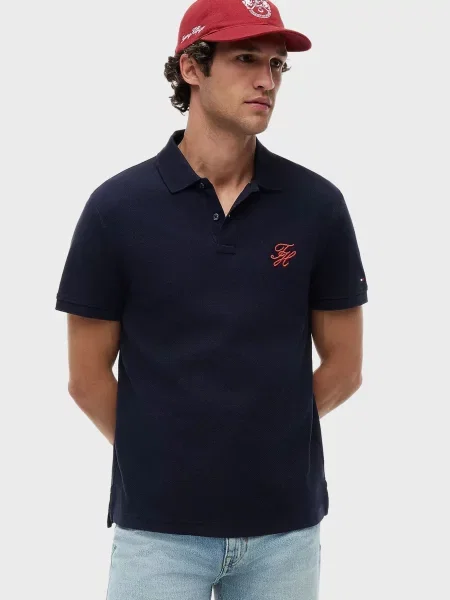 Поло Tommy Hilfiger синє
