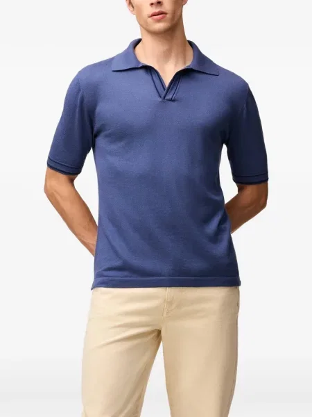 Ριγέ polo Retori μπλε