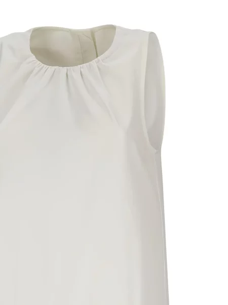 Ujjatlan ruha Jil Sander fehér