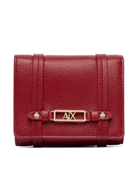 Novčanik Armani Exchange crvena