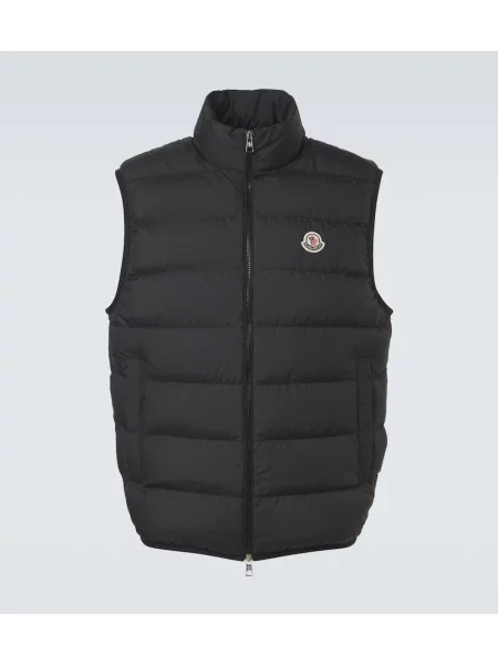 Vestă din puf Moncler negru