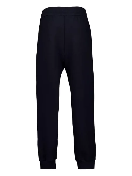 Pantaloni Majestic Filatures din jerseu albastru