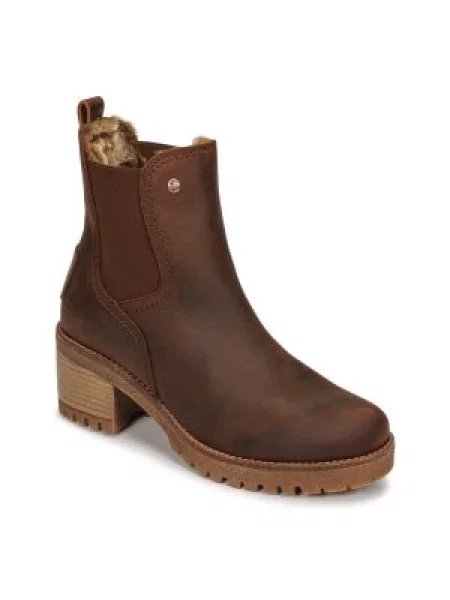 Chelsea boots Panama Jack hnědé