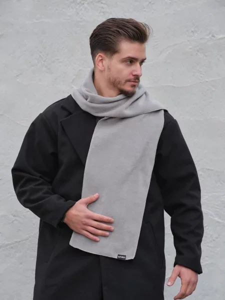 Шарф Without серый