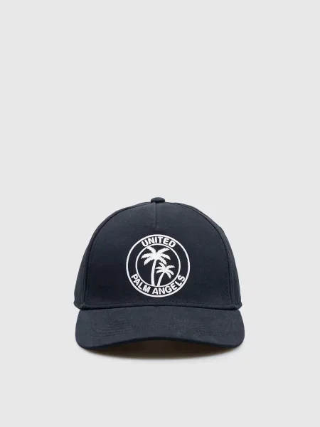 Кепка Palm Angels с принтом синяя