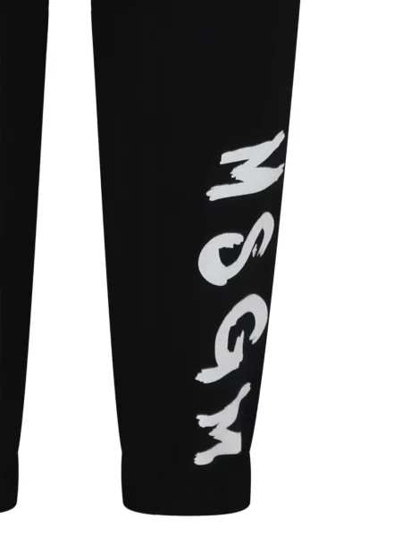 Spodnie dziecięce Msgm czarne