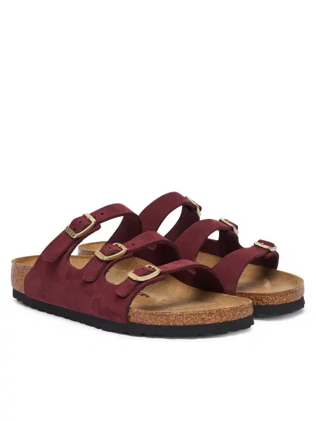 Natikače Birkenstock Florida Tamnocrvena