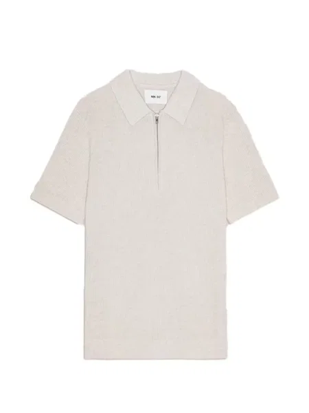 Tricou polo Nn07 alb