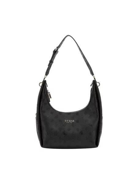 Torebka hobo Guess czarna