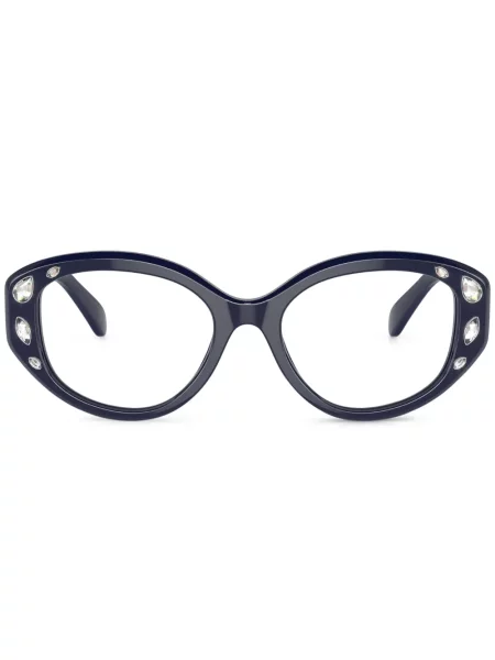 Ochelari de soare Swarovski de cristal albastru