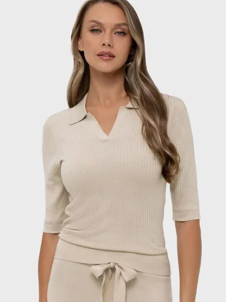 Поло Marc&andre бежевое