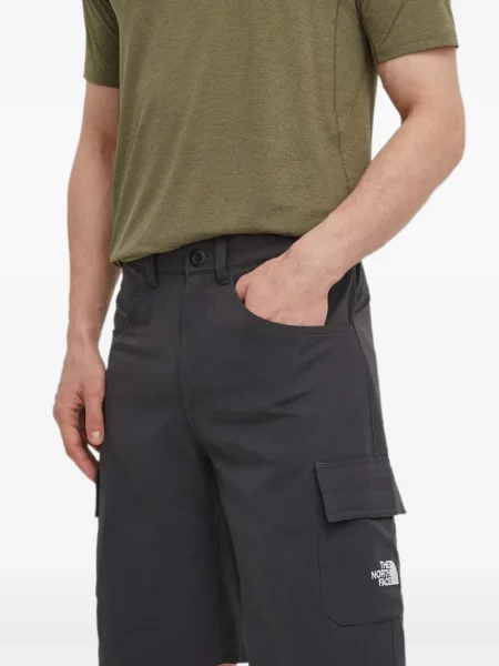 Šortky cargo The North Face s autogramem šedé