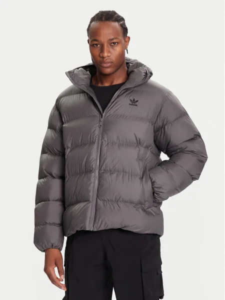 Adidas Geacă din puf Tonal gri