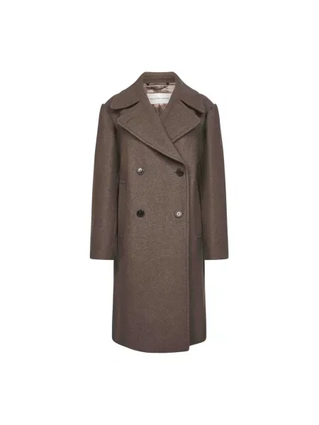 Płaszcz Dries Van Noten brązowy