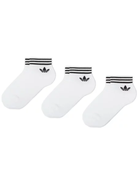 Kotník punčochy Adidas bílé