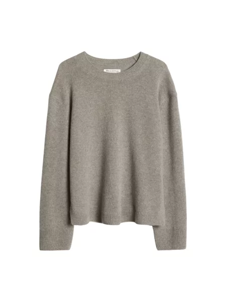 Marc O'Polo sweter wełniany szary