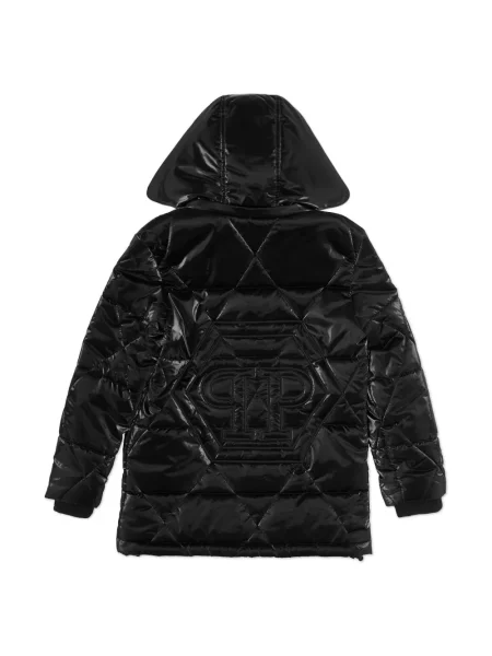 Kurtka dziecięca Philipp Plein czarna