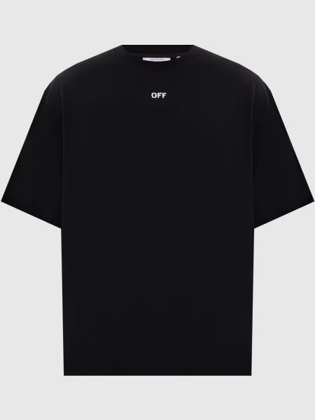 Футболка з емблемою 3D Spray Arrow Off-white чорна