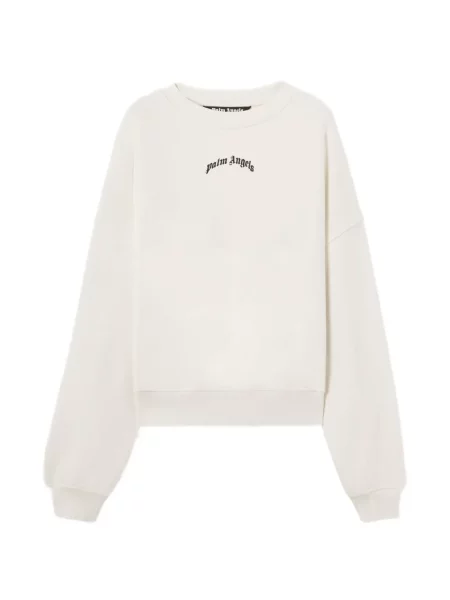 Hanorac Palm Angels cu autograf alb