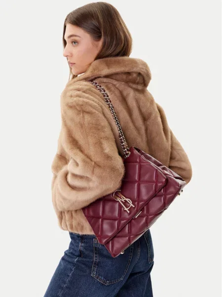 Τσάντα Steve Madden Bjolene Μπορντό