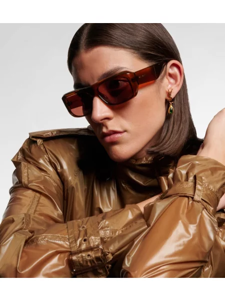 Sončna očala Saint Laurent z avtogramom rjava