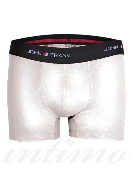 Боксеры John Frank белые
