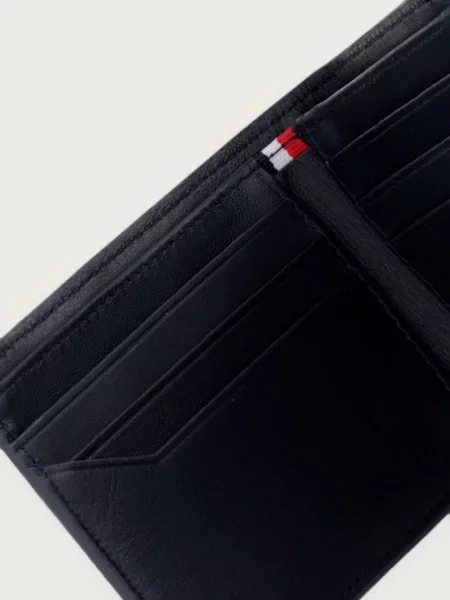 Tommy Hilfiger portfel skórzany granatowy