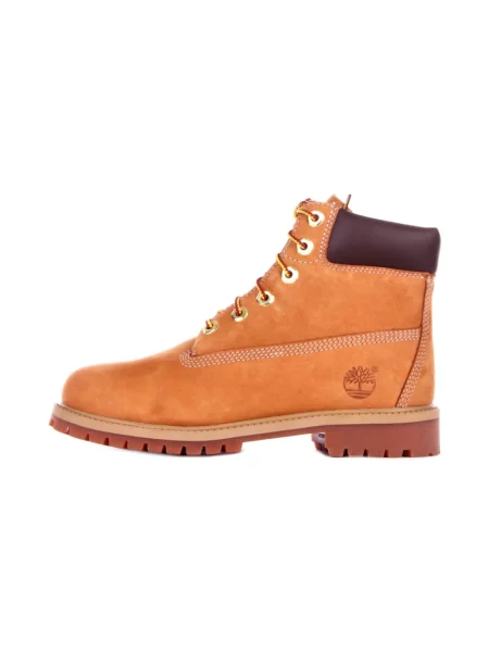 Botki Timberland sznurowane brązowe