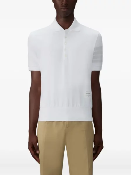 Polo Thom Browne alb