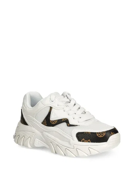 Sneakerși Guess alb