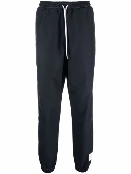 Pantaloni Thom Browne albastru închis