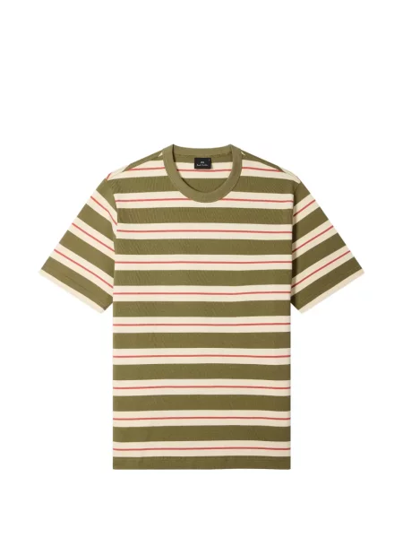 Tricou Ps Paul Smith cu dungi verde
