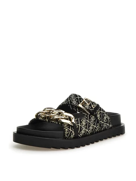 Klapki Guess czarne