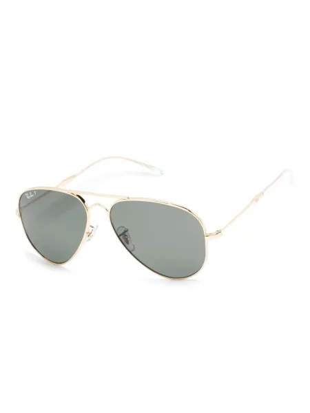 Klasikinės saulės akiniai Ray-ban auksinė