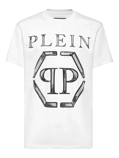 Tricou Philipp Plein alb