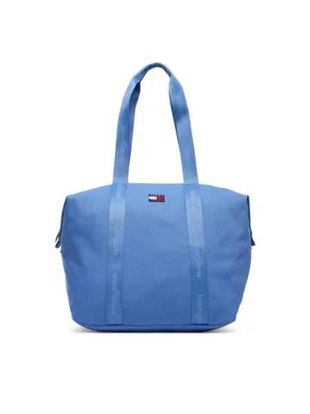Geantă Tommy Jeans Tjw Ess Daily Tote albastru