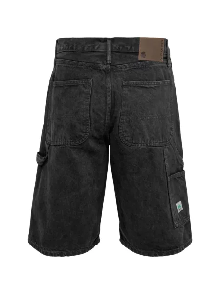 Pantaloni scurți Vowels negru