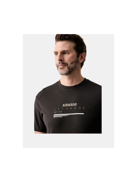 Tricou Eax maro