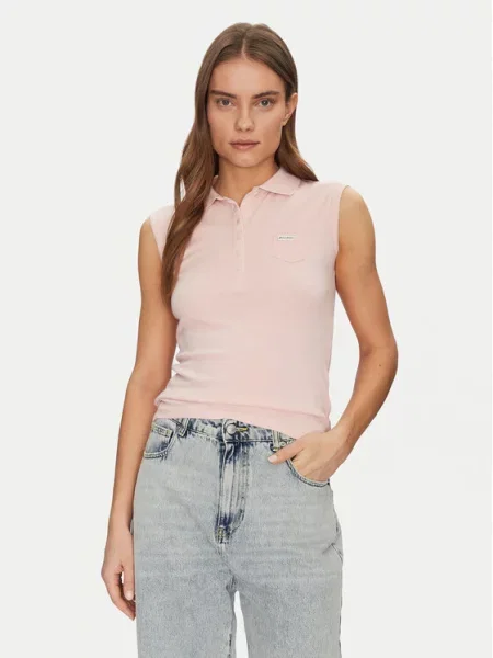 Guess Jeans Поло бежевий