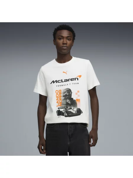 PUMA koszulka McLAREN RACING Norris Akcesoria S biały