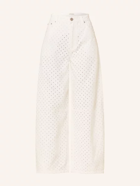 Sofie Schnoor Džíny Barrel Tomirsw off white bílé