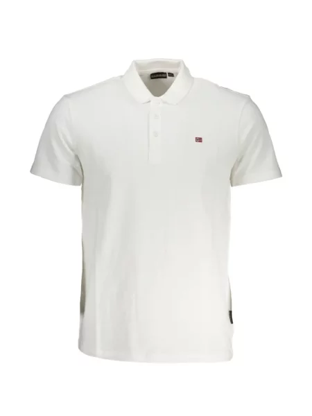 Tricou polo Napapijri alb