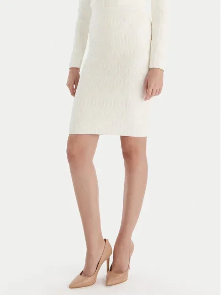 Marciano Guess Fustă tip creion Écru