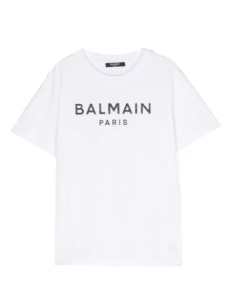 Koszulka dziecięca Balmain biała