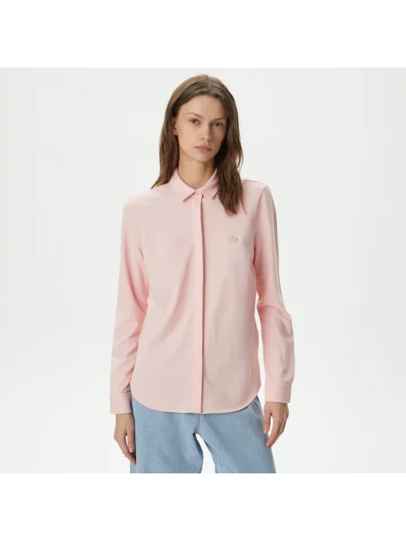 Lacoste Koszula Lacoste różowa
