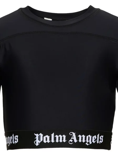 Koszulka dziecięca Palm Angels czarna