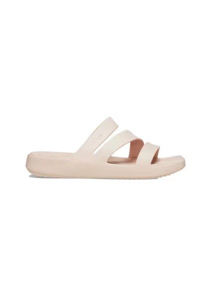 Mules Crocs GETAWAY STRAPPY BLK różowe