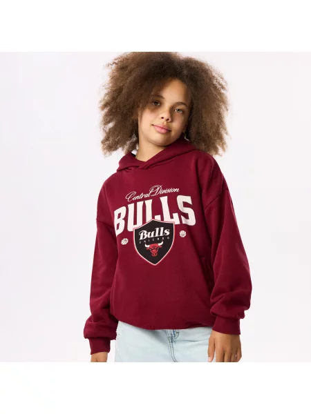 Reserved Chicago Bulls NBA mikina hnědá