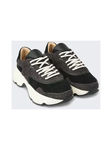 Sneakersy Nubikk skórzane czarne