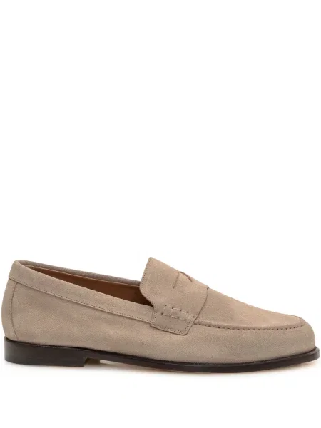 Pantofi loafer Doucal's din piele de căprioară